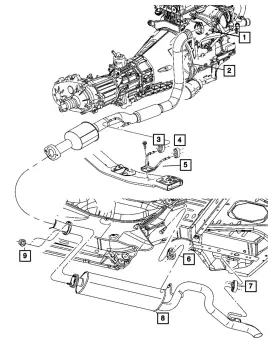 52128847aa Mopar Genuine Turbo Clamp