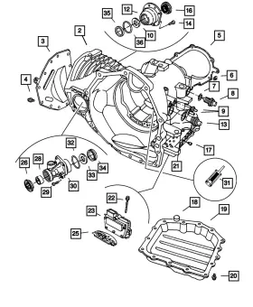 6501474 Mopar Genuine Hex Head Bolt