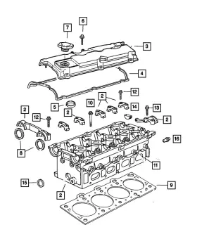 6504170 Mopar Genuine Stud Exhaust Manifold To Cylinder Head