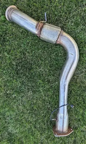 68087111ah Mopar 14-18 Ram 3500 4500 5500 Front Exhaust Pipe Oem Turbo Downpipe