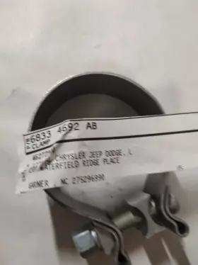 4692 Mopar 6833 Genuine Oem Dodge Ab Clamp Exhaust Pipe