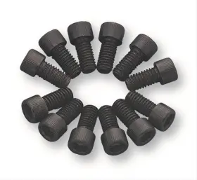 Mg916 Mr Gasket Mr. Header Fasteners Bolts Allen Head Steel Black Chevy Fits Chrysler
