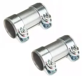 357253141 Mtc Set Of 2 Exhaust Clamp Inside Diameter 55mm For Many Audi And Volkswagen Models