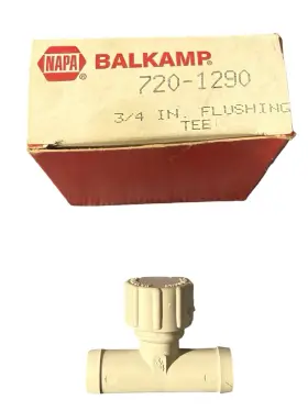 720-1290 Napa 3/4 Inch Flushing Tee
