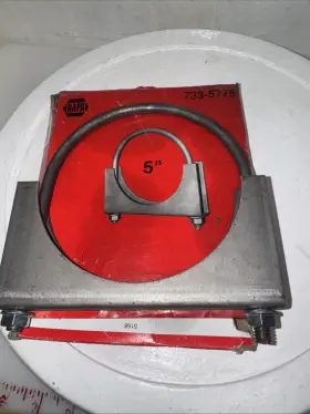 733-5775 Napa 5 Inch Heavy Duty Saddle Style Exhaust Clamp 733-5775. 3/8 X