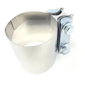 Msexec-0009b New Energy Auto 5 Inch Butt Joint Band Exhaust Clamp Sleeve Coupler T304 Quality Stainless Steel X1