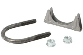 17126 Nickson Exhaust Clamp Fits Aftermaket/oem 2-1/4 Inch Pipes 3/8 U-bolt Part Id
