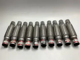 17921-10 Nickson 10 17921 Exhaust Flex Tube Connector 1-3/4 Inch Straight Adapter 12 Long