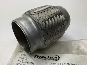 1922504bi Nickson 2-1/4 Inch Stainless Steel Flex Connector Tube 2.25