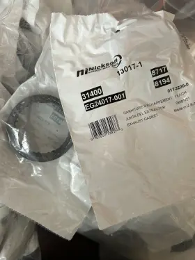13017-1 Nickson Exhaust Solutions 2pc Lot Garniture Dftechappement Gasket Ships Free