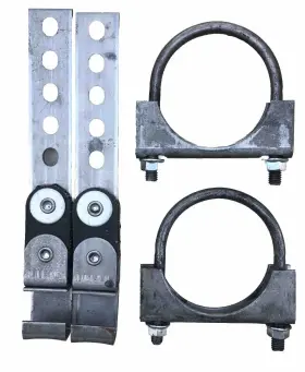 Tph21b-300 Nickson Industries 2 Universal Exhaust Tailpipe Hangers 360 Swivel 3 Inch Clamps