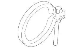 14464-6rc0a Nissan Genuine Exhaust Manifold Clamp
