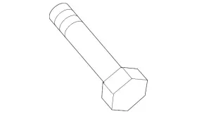 20606-5l310 Nissan Genuine Catalytic Converter Bolt