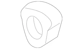 20651-4m410 Nissan Genuine Rear Muffler Rubber Mount