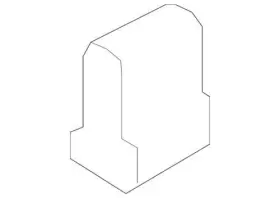 20651-4n000 Nissan Genuine Front Muffler Rubber Mount