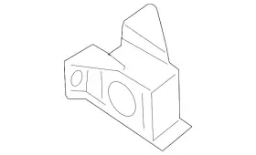 20651-jn00a Nissan Genuine Muffler Mount Cushion