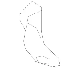 20817-ja12a Nissan Genuine Catalytic Converter Support Bracket