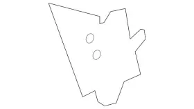 G4560-3shma Nissan Genuine Muffler Bracket