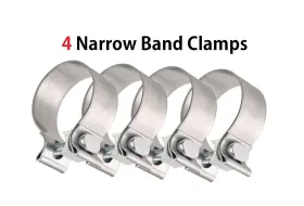 Mc7212a-050 North Eastern Exhaust 2.25 Inch Narrow Band Seal Clamps