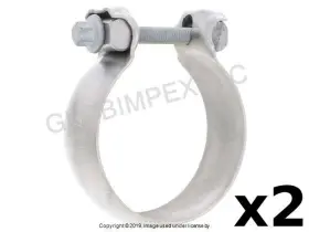 4014032 O.e.m. For Bmw 08-13 Exhaust Clamp - Catalytic Converter To Rear Muffler 2 O.e.m