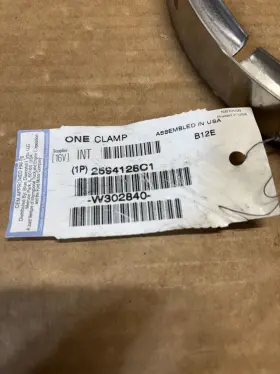 N-2594128c1-w302840-dpf Oem 2594128c1 Genuine International One Clamp P/n-2594128c1-w302840-dpf Vband New