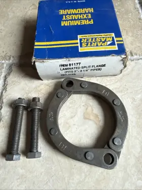 81177 Parts Master 177 Exhaust Laminated Split Flange. New Fits 2 Inch To 2-1/4 Pipe