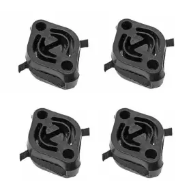 21835 Partsimport Set Of 4 Front/rear Exhaust Hangers Hjs For Mini Cooper Coupe Convertible Wagon