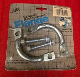 08241 Perfection Automotive 2 1/4 Inch - 1/2 Exhaust Replacement Heavy Duty Split Flange Kit New