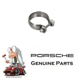 955-111-108-30 Porsche Genuine Cayenne Exhaust Clamp 95511110830