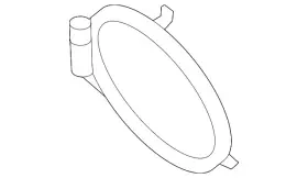 9gt-251-307-a Porsche Genuine Center Muffler Clamp
