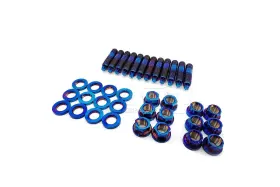01012084.gte.126.pbl Powerhouse Racing Phr Titanium Studs And 6 12 Point Nuts Kit For Turbo Manifold Supra 2jz-gte