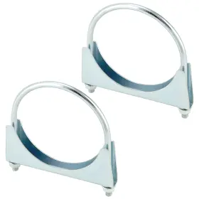 Ca32491 Qwork U-bolt Muffler Tip Exhaust Hook 2 Pack 4 Inch Od Universal