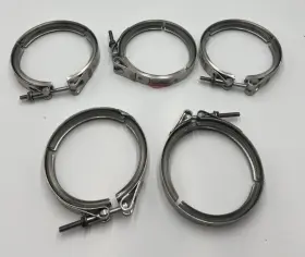 50449 R.g. Ray Qty 5 Genuine 4.75 Inch V-band Clamp Stainless Steel