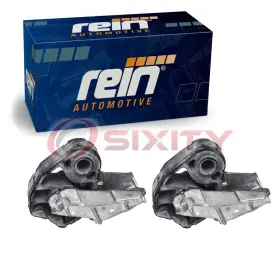 C712 Rein 13-10 2 Pc Rear Muffler Exhaust System Hangers For 2012-2018 Audi A8 Quattro Xb