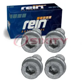 Sx-5fax Rein 4 Pc Exhaust Bolts For 2001-2003 Volkswagen Eurovan 2.8l V6 Hardware Um