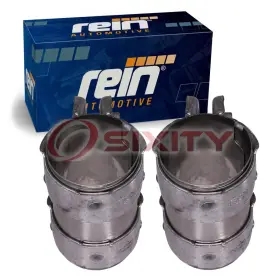 Sx-8asp Rein 2 Pc Rear Exhaust Muffler Clamps For 2013-2018 Audi A6 Quattro 2.0l L4 Tm