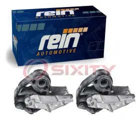 Sx-a3bs Rein 2 Pc Rear Muffler Exhaust System Hangers For 2013-2018 Audi S6 4.0l V8 Bh
