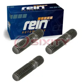 Sx-qd3k Rein 3 Pc Exhaust Manifold Studs For 2006-2009 Audi A3 Quattro 3.2l V6 Um