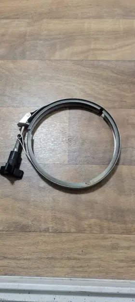 89520k Rgray Used R.g.ray Stainless Steel 7 Inch V-band Clamp Free Shipping
