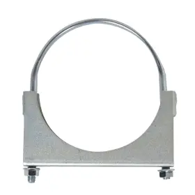 Roadformer 735551428972 5 Inch U Bolt Clamp Muffler Exhaust Saddle Style Heavy Duty - Plated