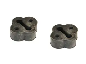 Rukse Jop-52018814k2 Rubber Front Tailpipe Insulator Hanger Kit Of 2 Fits Jeep Wrangler Yj 1987-1995