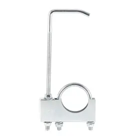 Ls-04 Scottchen Pro 2.25 Inch Universal Exhaust Clamp With Hanger -1pc Silver