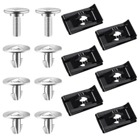 Songtiy 605182658034 Lower Engine Cover Pin Screws Radiator Access One Size Black
