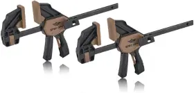 Spec Ops 810005201858 Trigger Clamp For Woodworking 7 Inch Medium Pack Of 2 Tan