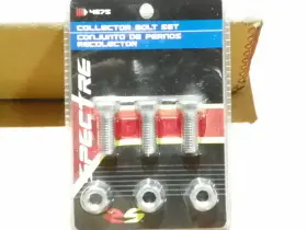 3-locknuts Spectre Performance 4675 Collector Bolts Set 3-3/18 Inch -16 X 1 Grade 5