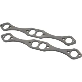 656498 Speedway Motors Oval Port Header Flanges 3/8 Inch Thick Fits Chevy Small Block
