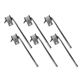9107983 Speedway Motors Weld-on Exhaust Hanger Bracket Set Of 6