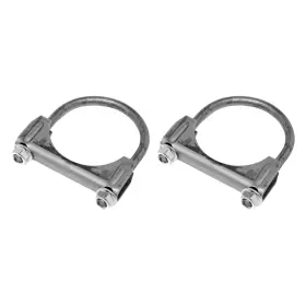 9107991 Speedway Motors Steel U-bolt Exhaust Clamp 2.5 Inch Set Of 2
