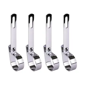 9108579 Speedway Motors Stainless Steel Lake Pipe Brackets - 4 Pack