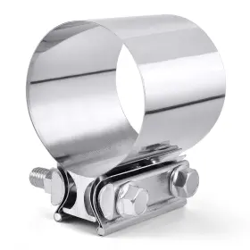 222z3.0-f Speedwow Exhaust Clamp 3.0 Inch Butt Joint Band Coupler Sleev